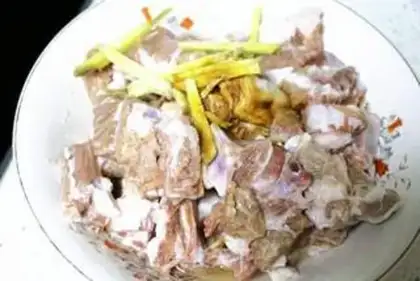 Make Bones and rice step 0