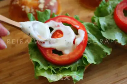Make Beef cheeseburger step 6