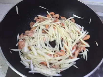 Make White shrimp step 4