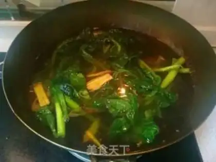 Make Burger egg soup step 8
