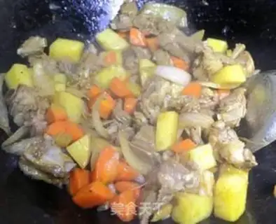Make Bones and rice step 6