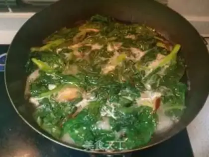 Make Burger egg soup step 9