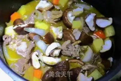 Make Bones and rice step 7