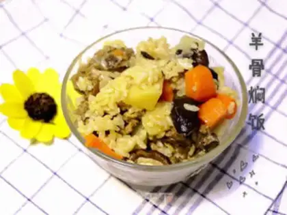 Make Bones and rice step 9