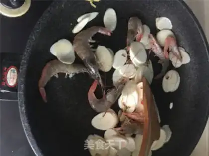 Make White shrimp step 4
