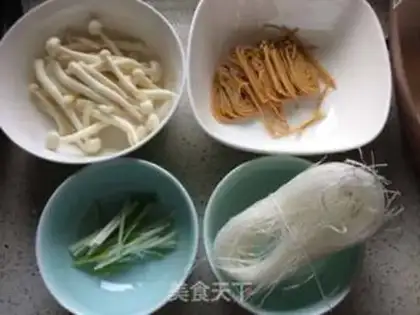 Make White mushrooms step 0