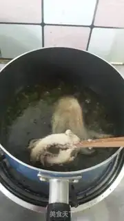 Make Pretzel squid shaving step 4