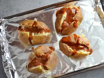 Make Cheese roasted potatoes step 4