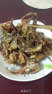 Make Pretzel squid shaving step 7