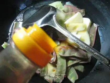 Make Potato with lentils step 5