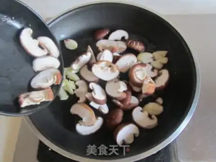 Make Flaming mushrooms step 2