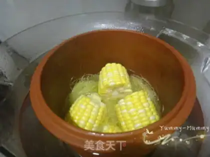 Make Corn shaving step 0