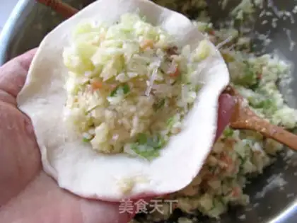 Make Shrimp rice bag step 8