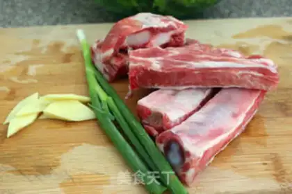 Make Red burn ribs step 0