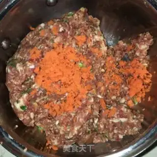 Make Colored fried dumplings step 2