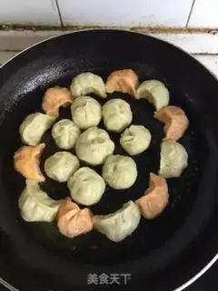 Make Colored fried dumplings step 6