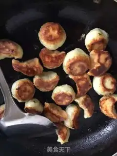Make Colored fried dumplings step 7