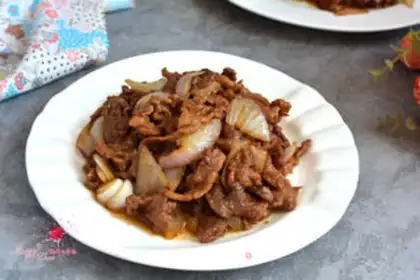 Make Beef onions step 9