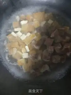 Make Soy beef tofu dry step 2