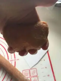 Make Cute little bear tofu step 9