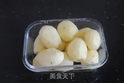 Make Lost hot potatoes step 1