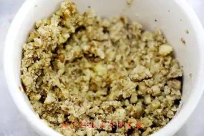 Make Peach rice step 2