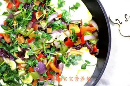 Make North African eggs step 10