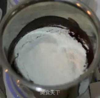 Make Chocolate lava cake step 7