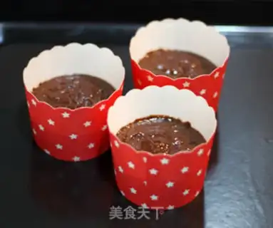 Make Chocolate lava cake step 8
