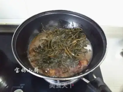 Make The red roasted seaweed step 3