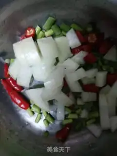Make Hot sauce, tofu step 2