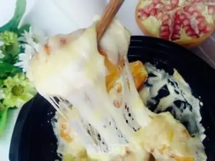 Make Double cheese dumplings step 7