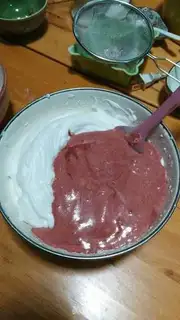 Make Red velvet cake step 8