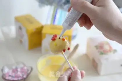 Make Sweet lollipop cake step 17