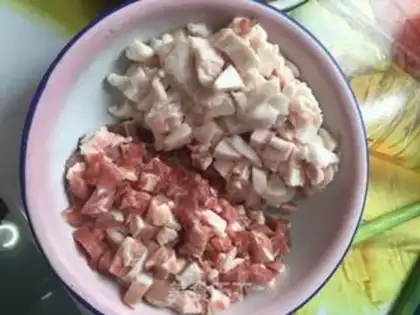 Make Bean buns step 1
