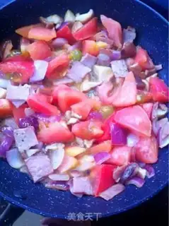Make Tomato bacon pasta step 3
