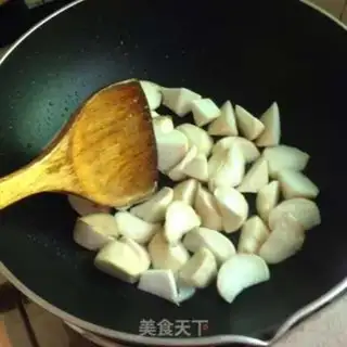 Make Three apricot mushrooms step 2
