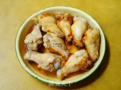 Make Spicy chicken root step 1
