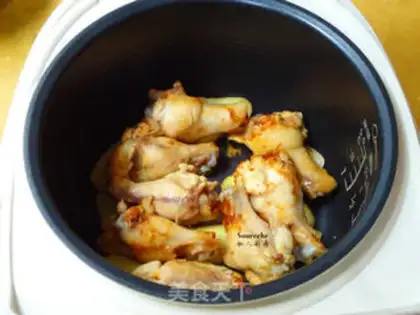 Make Spicy chicken root step 3