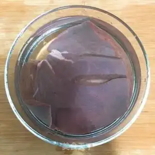 Make Fried liver step 0