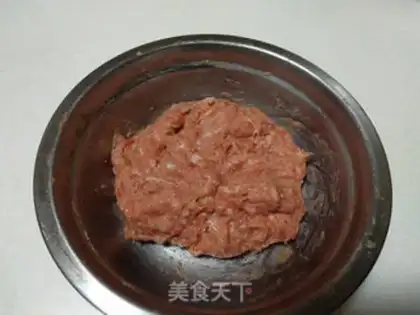 Make Fresh meat mooncake step 2