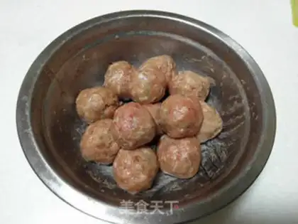 Make Fresh meat mooncake step 3