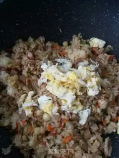 Make Beef pelt and vegetable fried rice step 4