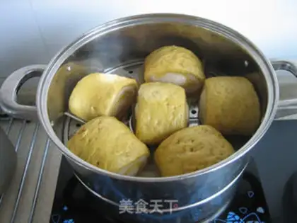 Make Double pumpkin buns step 10
