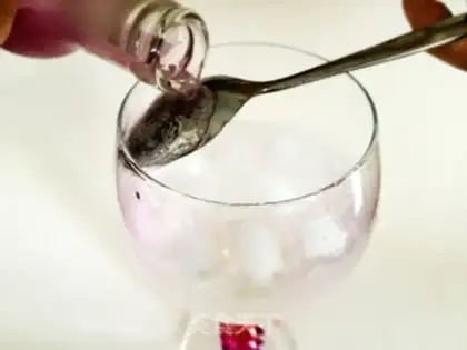 Make A purple cocktail step 3