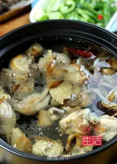 Make Chicken stew mushrooms step 3