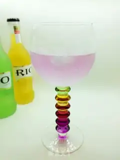 Make A purple cocktail step 5
