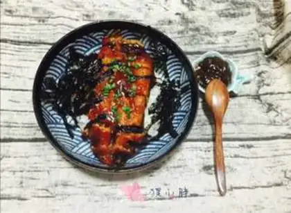 Make Eel rice step 5