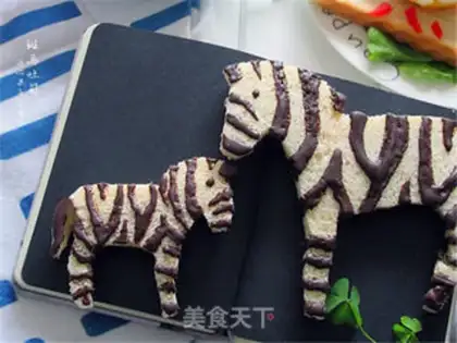 Make Zebra toast step 9