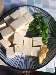 Make Tofu soup step 0